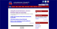 Screenshot of LoudounGOP.com