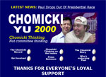 Screenshot of Pauly Chomicki for President